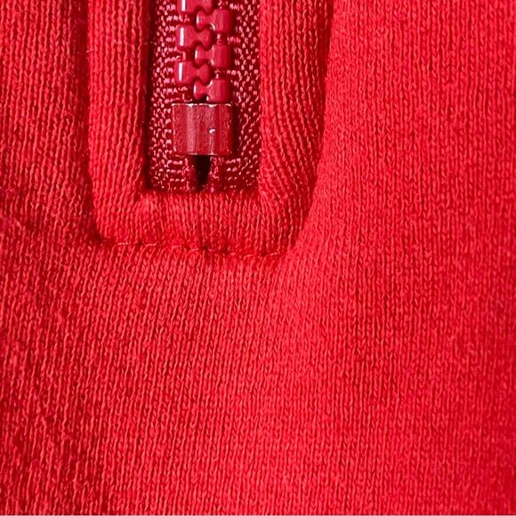 Vintage Arizona Wildcats NCAA Size XL 1/4 Zip Red Pullover Sweatshirt - Picture 8 of 11